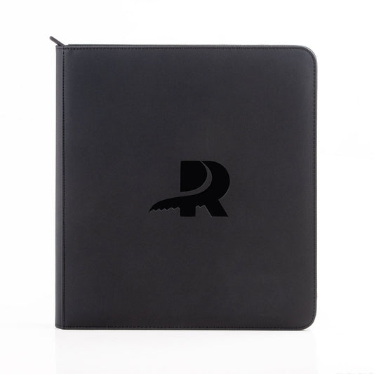 12 Pocket Binder - Black Front