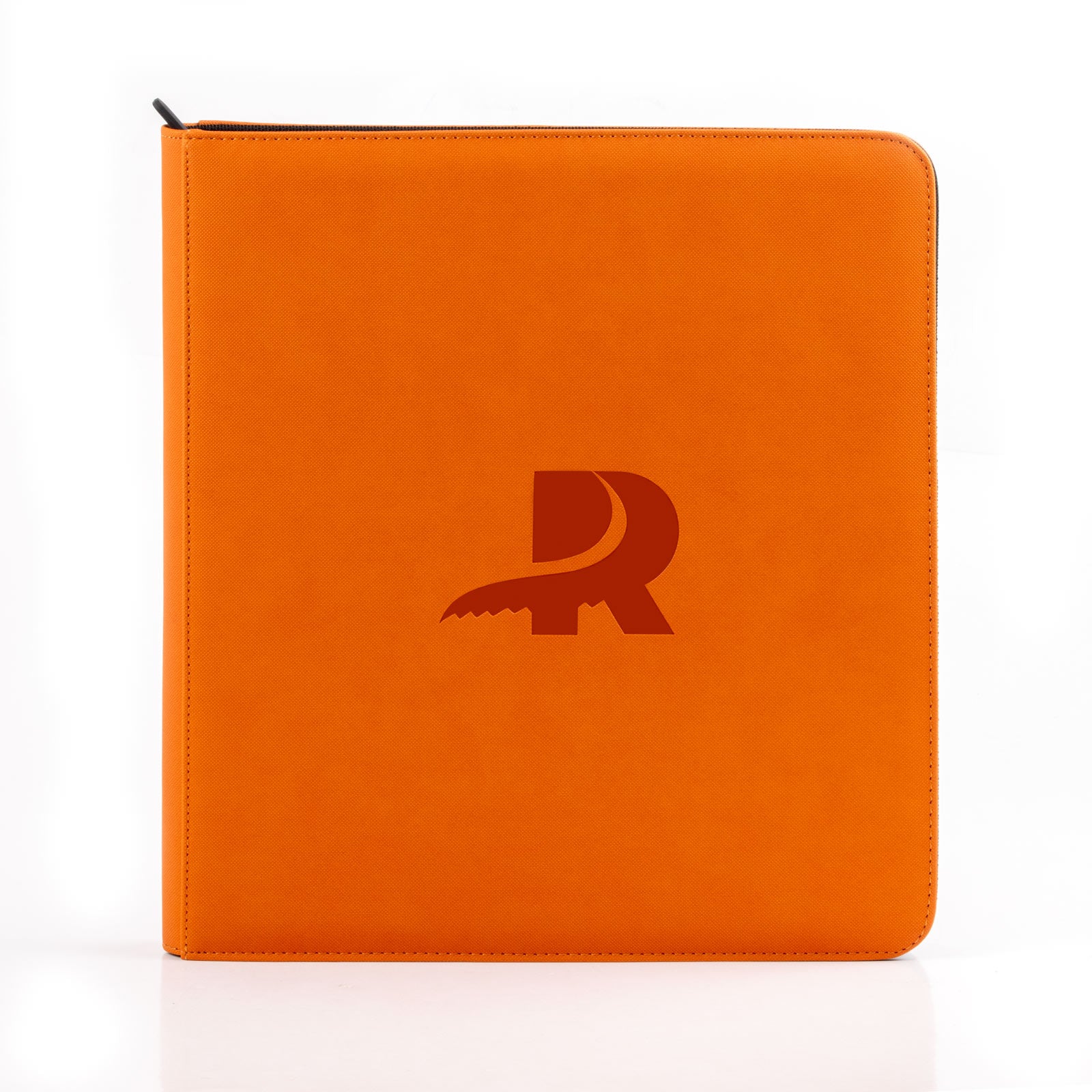 12 Pocket Binder - Orange Front