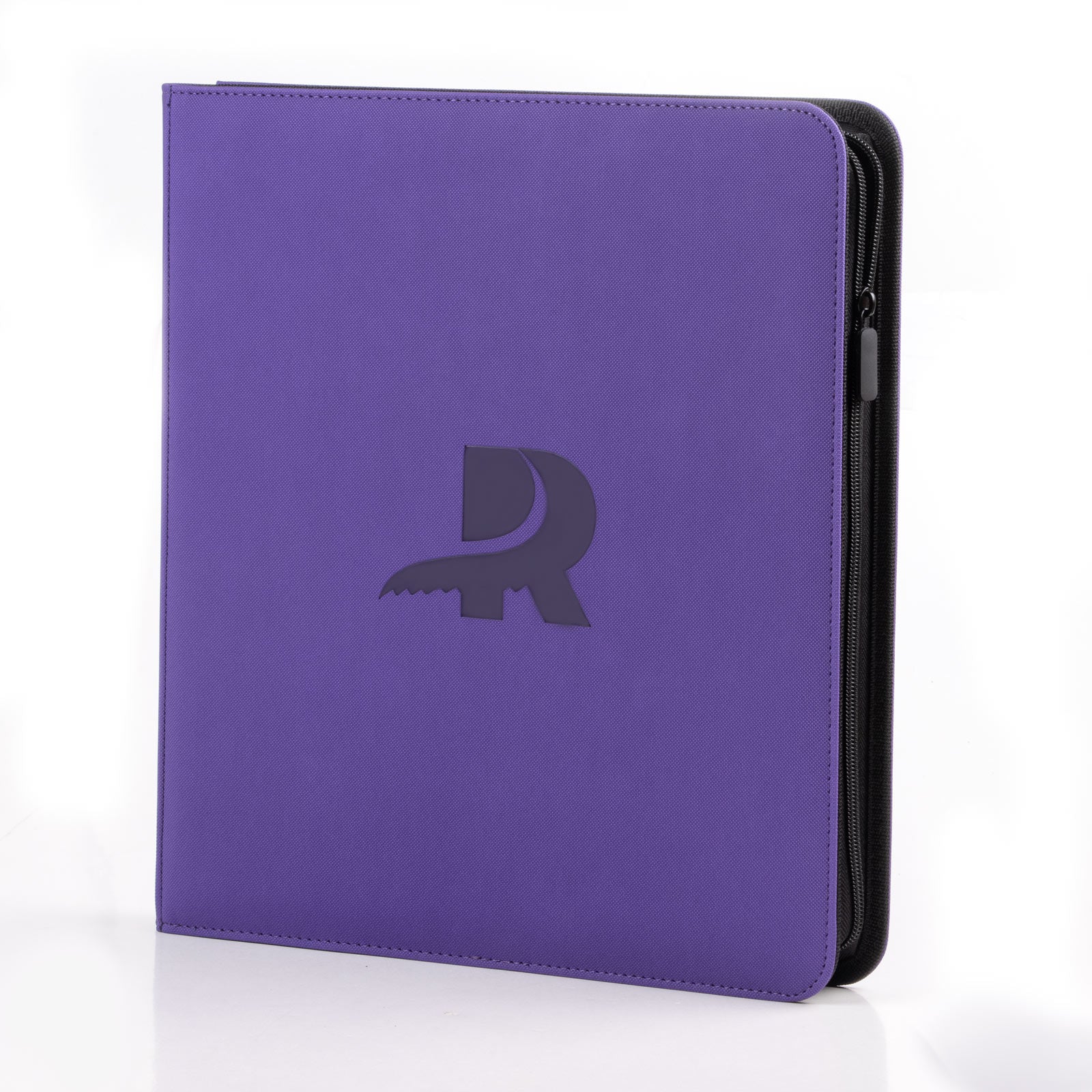 12 Pocket Binder - Purple Side