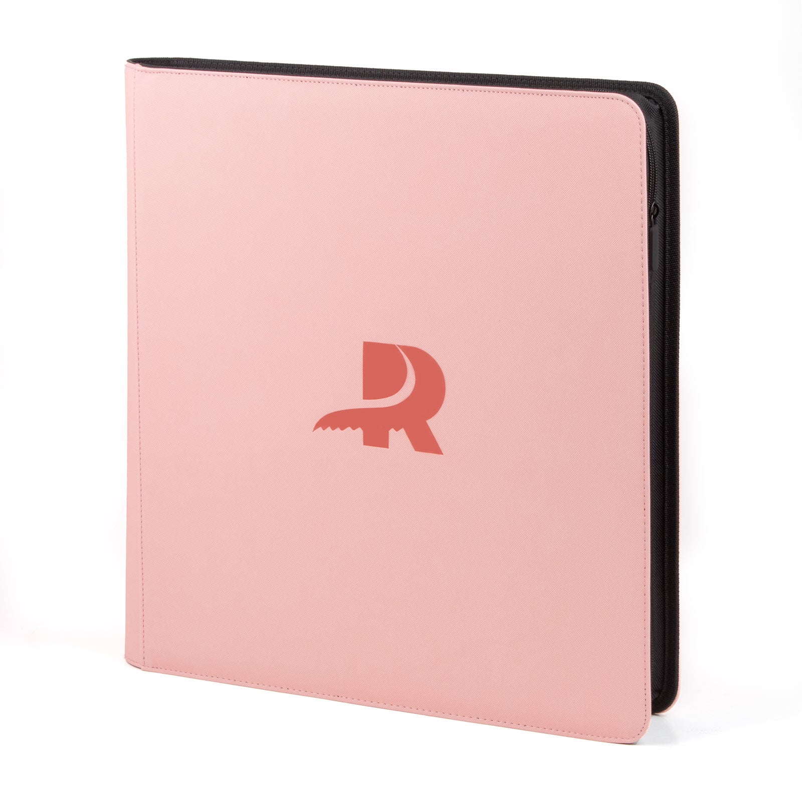 12 Pocket Toploader Binder Pink Side