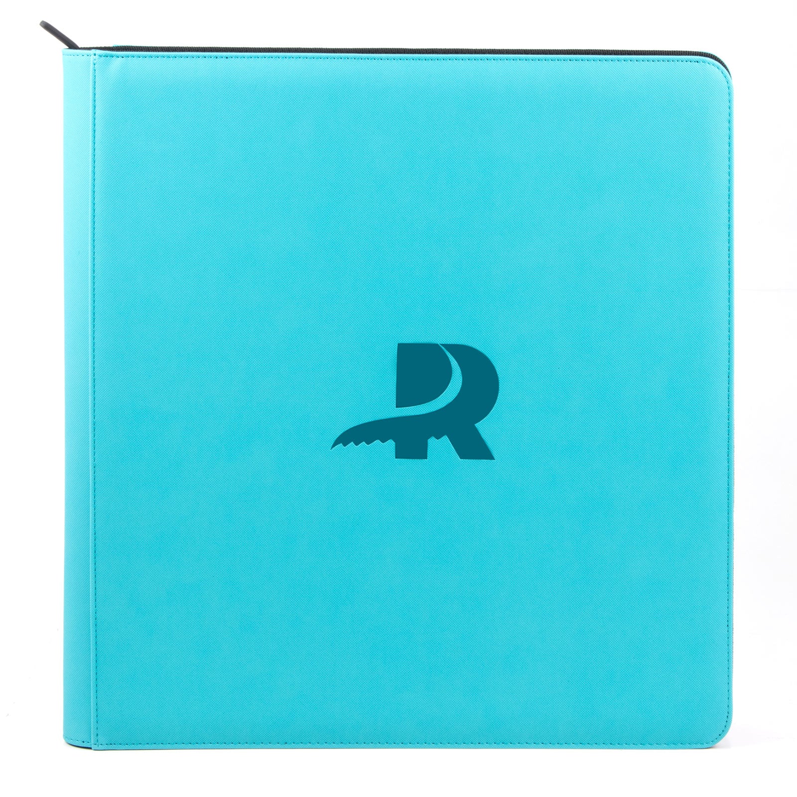 12 Pocket Toploader Binder Teal Front