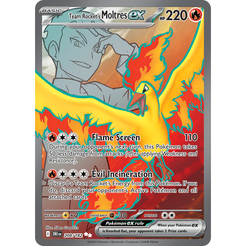 Team Rocket Moltres Promo 1