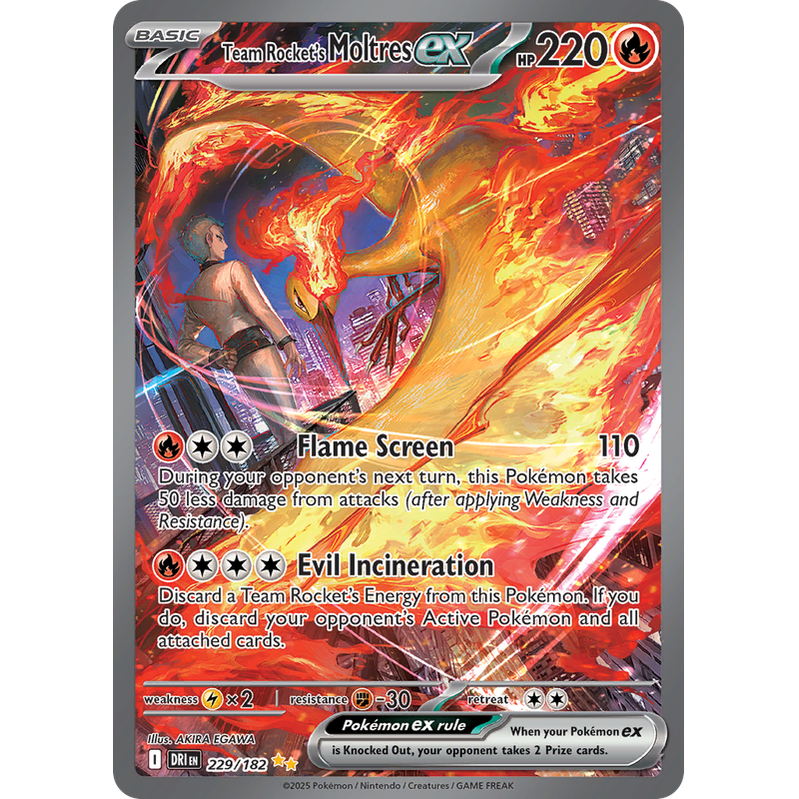 Team Rocket Moltres Promo 2