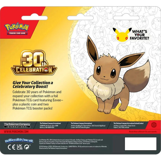 30th Celebration 2-Pack Blister Eevee