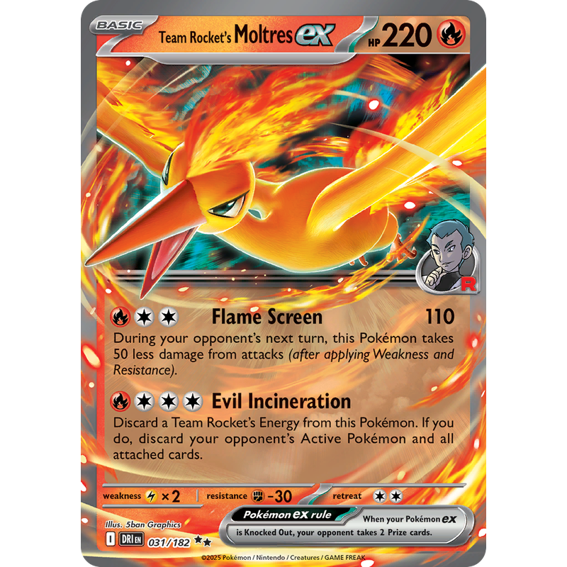 Team Rocket Moltres Promo 3