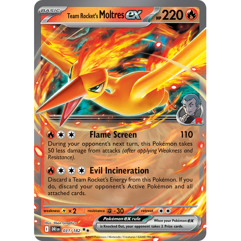 Team Rocket Moltres Promo 3