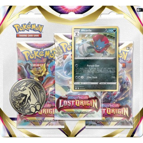 Lost Origin 3Pack Blister Weavile