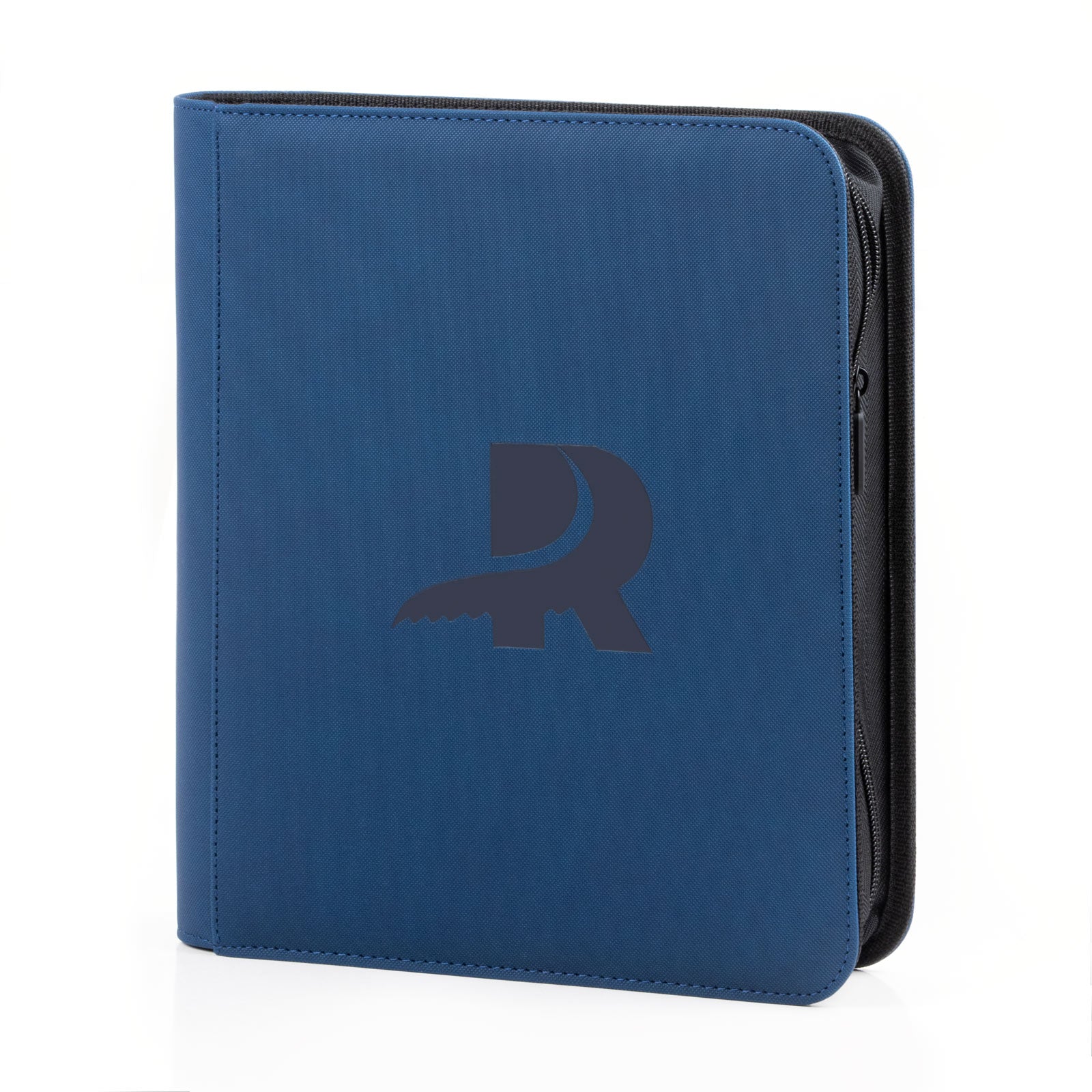 4 Pocket Toploader Binder Blue - Side