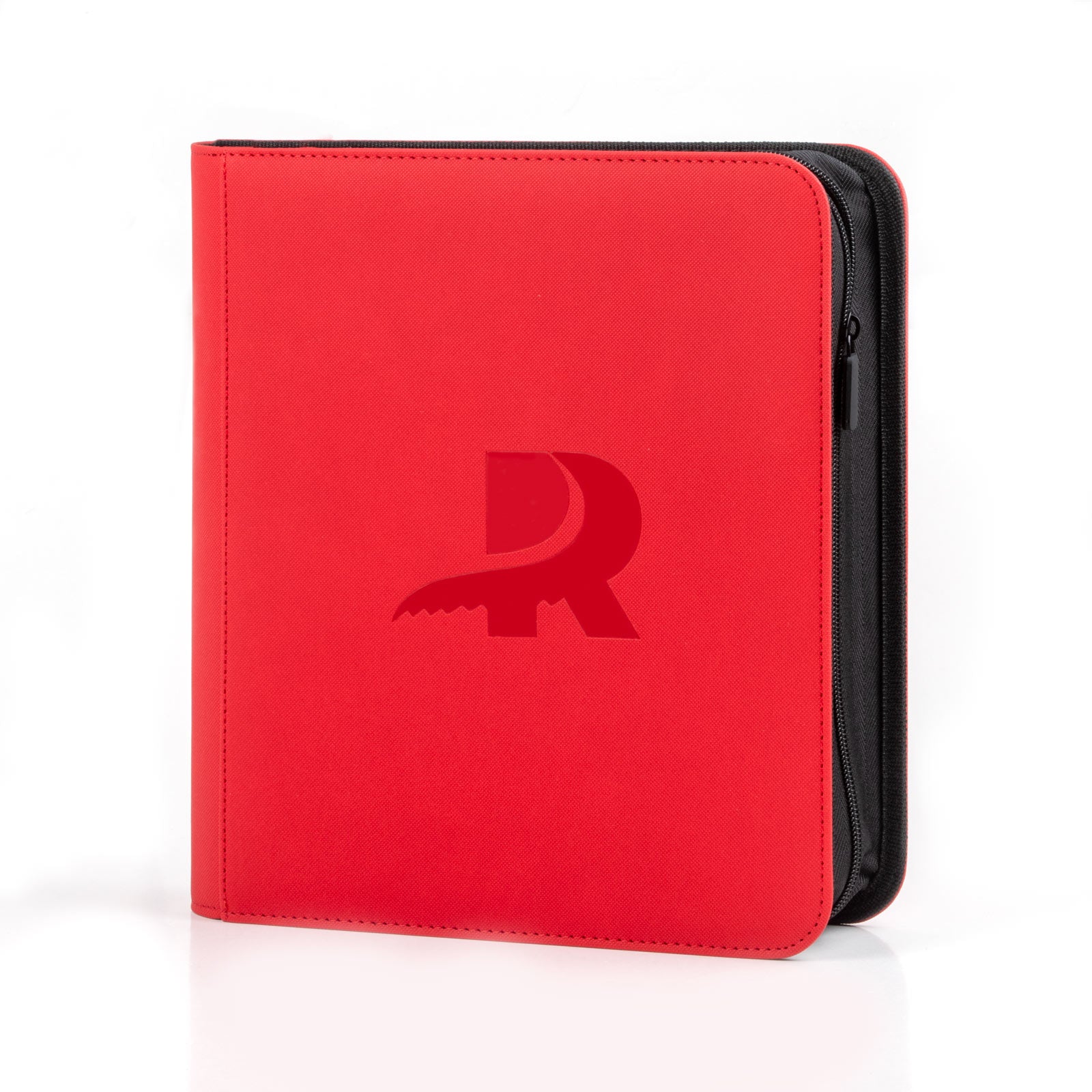 4 Pocket Toploader Binder Red - Side