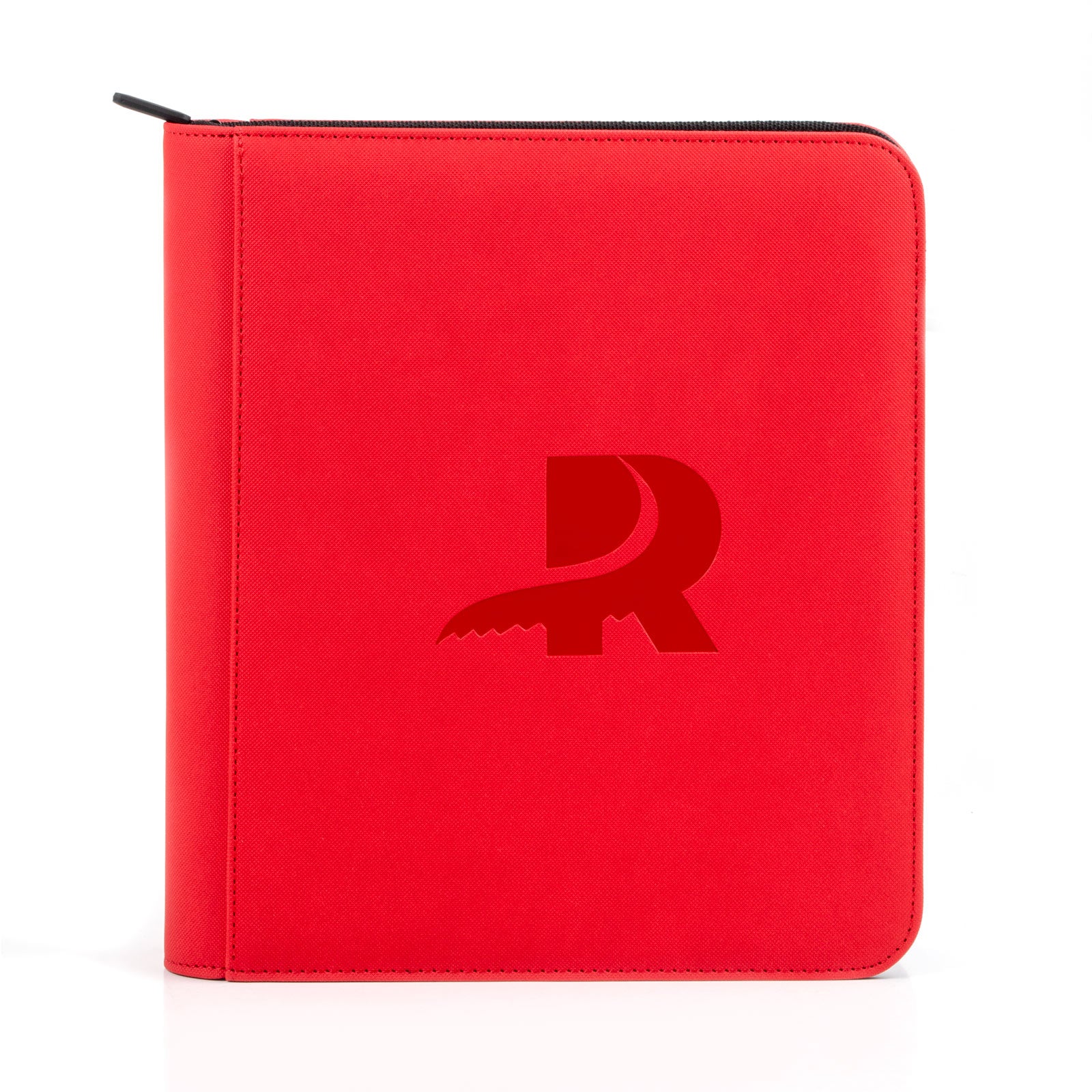 4 Pocket Toploader Binder Red - Front