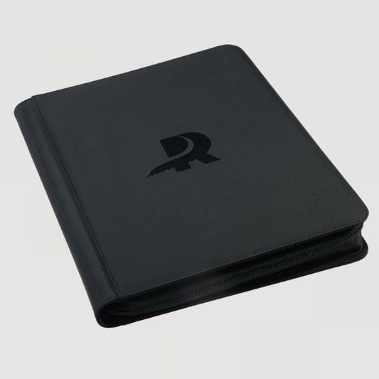9 Pocket Toploader Binder Black