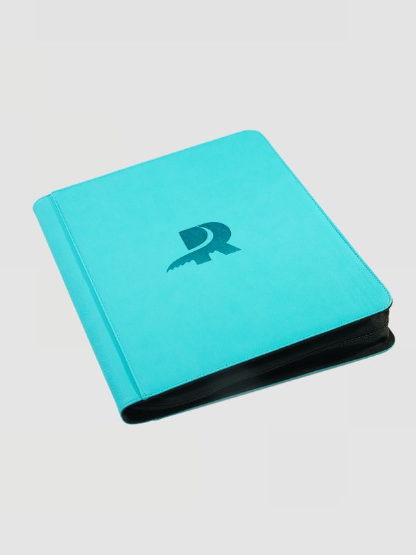 9 Pocket Toploader Binder Light Blue