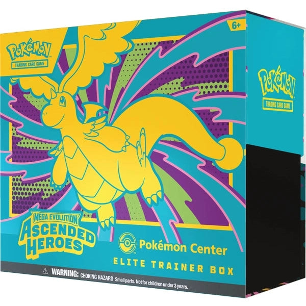 pokemon tcg crown zenith booster box Pokémon - Mega Evolution Ascended Heroes - Pokémon Center Elite Trainer Box