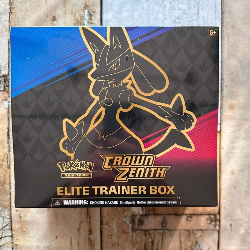 Crown Zenith - Elite Trainer Box (Small hole in Seal) - RubyGator Crown Zenith - Elite Trainer Box (Small hole in Seal) - RubyGator