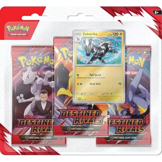 3-pack Blister Zebstrika