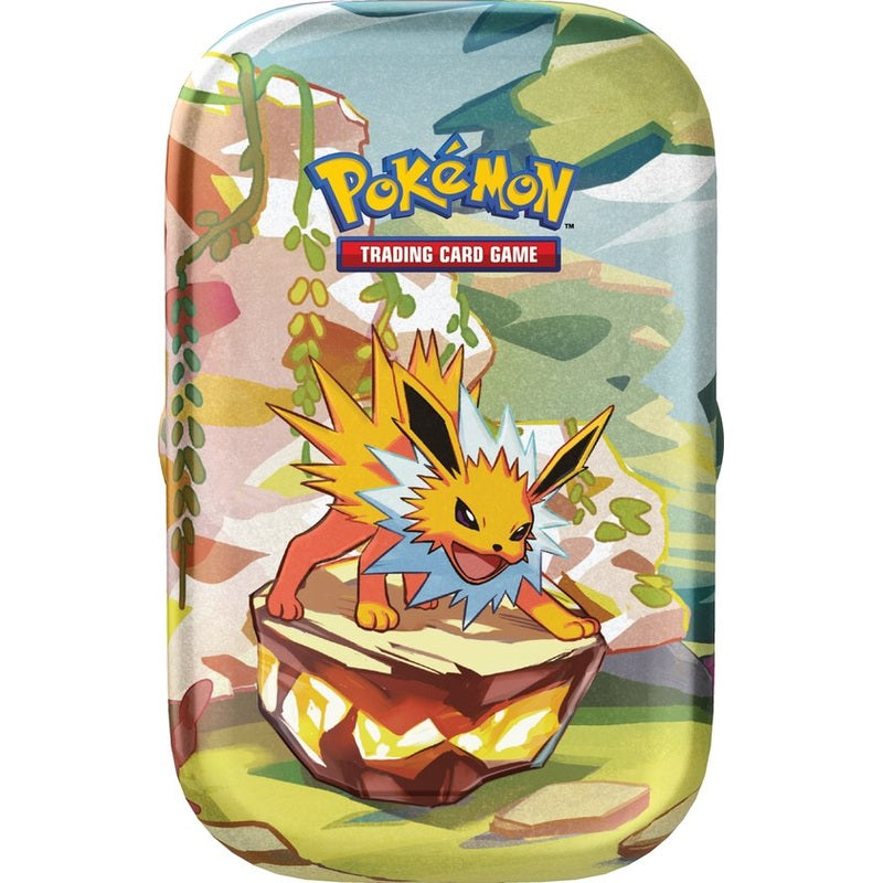 Prismatic Evolutions Jolteon Tin