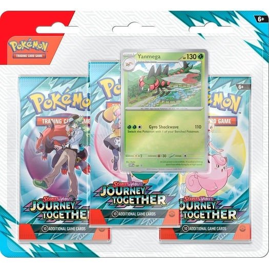 Journey Together 3-Pack Blister Yanmega