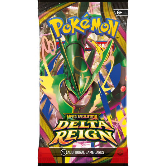 Pokémon Delta Reign booster pack Mega Rayquaza