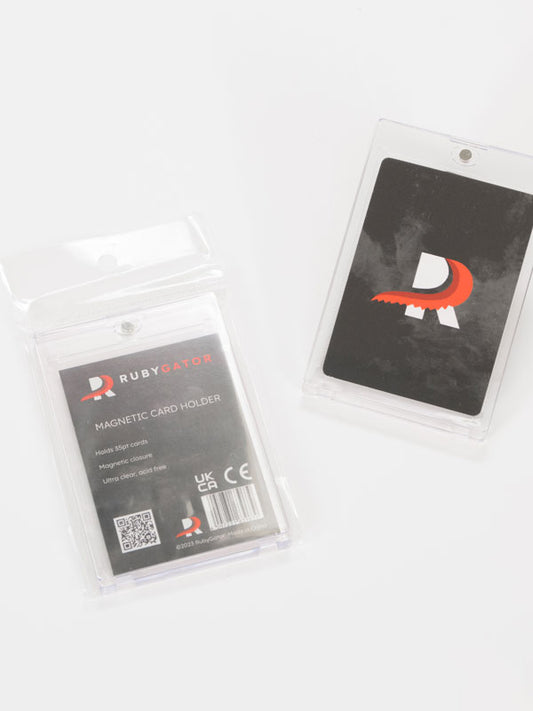 Magnetic One-Touch Card Holder - RubyGator