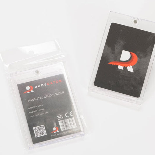 Magnetic One-Touch Card Holder - RubyGator