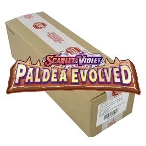 paldea evolved booster box guarantee Paldea Evolved - Sealed Booster Box Case (1st Print)