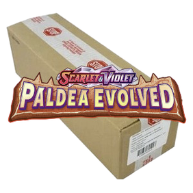 Paldea Evolved booster box case 6 booster boxes