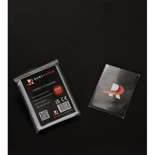 Perfect-Fit card sleeves (Transparent) - RubyGator