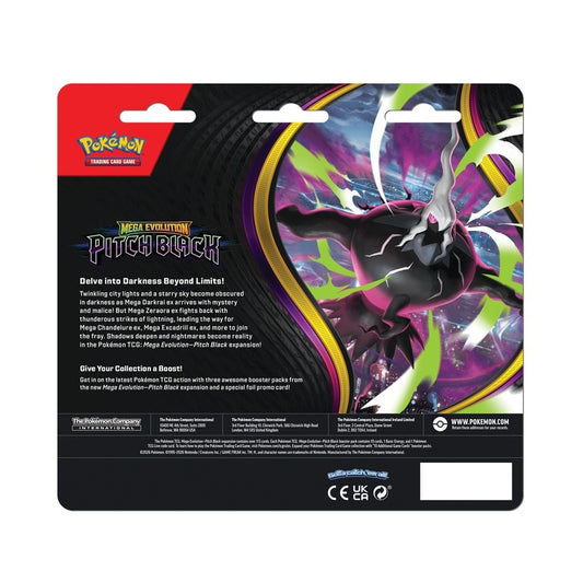 Pitch Black 3 Pack Blister Binacle