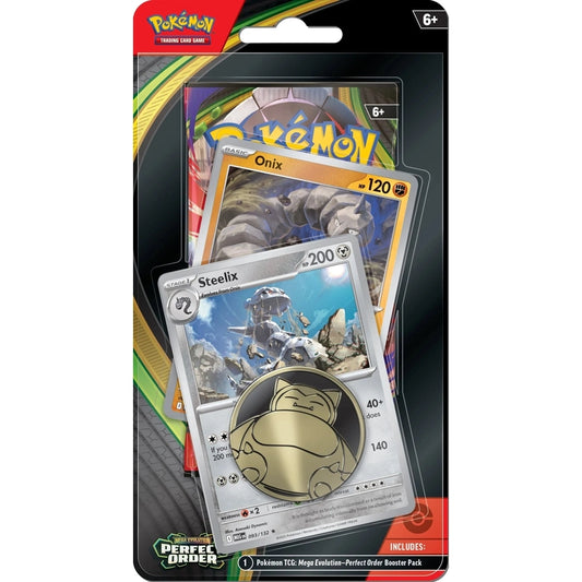 Pokémon - Mega Evolution - Perfect Order - Checklane Blister (Steelix)
