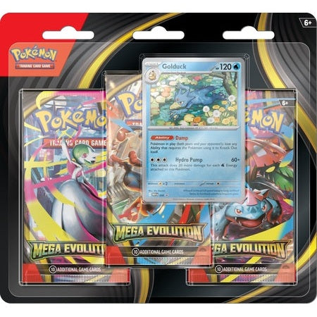 Pokémon - Mega Evolution Base Set - 3-Pack Blister - Golduck