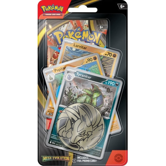 Pokémon - Mega Evolution Base Set - Premium Checklane Blister - Tyranitar