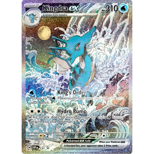 Pokemon - Scarlet & Violet Shrouded Fable Special Collection: Kingdra EX Promo
