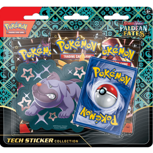 Paldean Fates Tech Sticker Collection Machiff