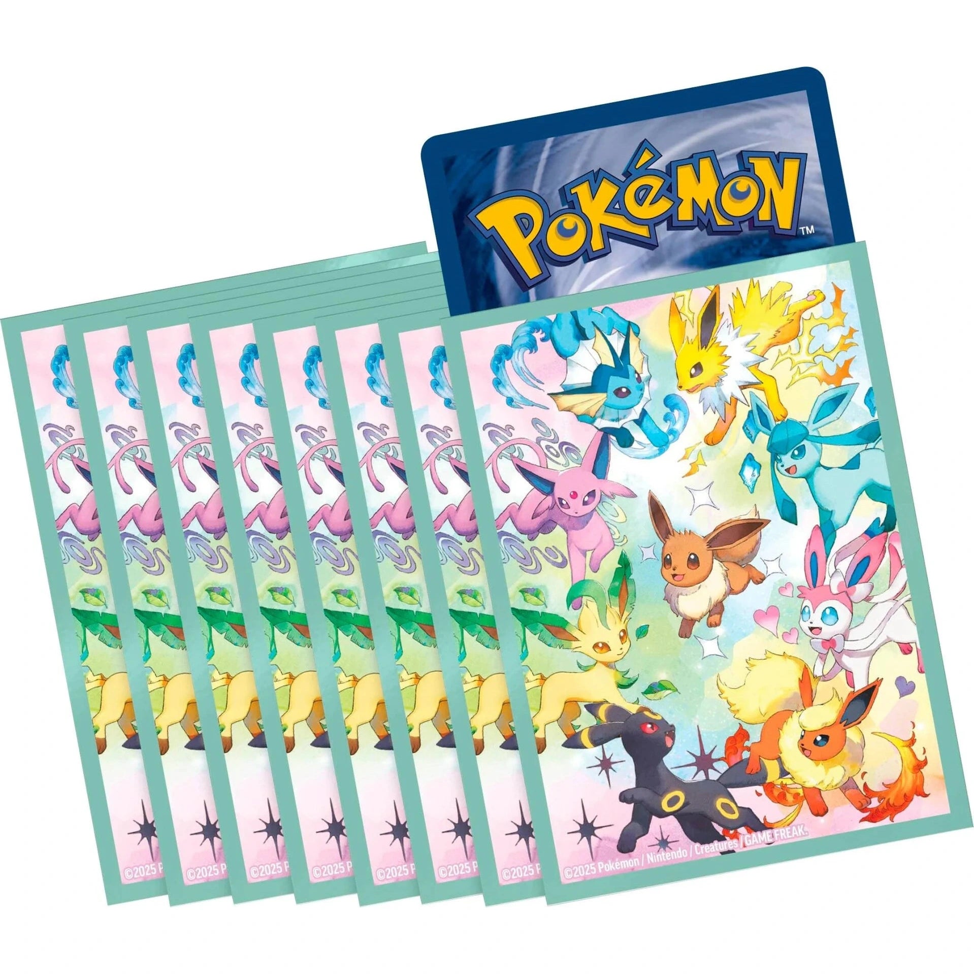 Prismatic Evolutions Super Premium Collection sleeves