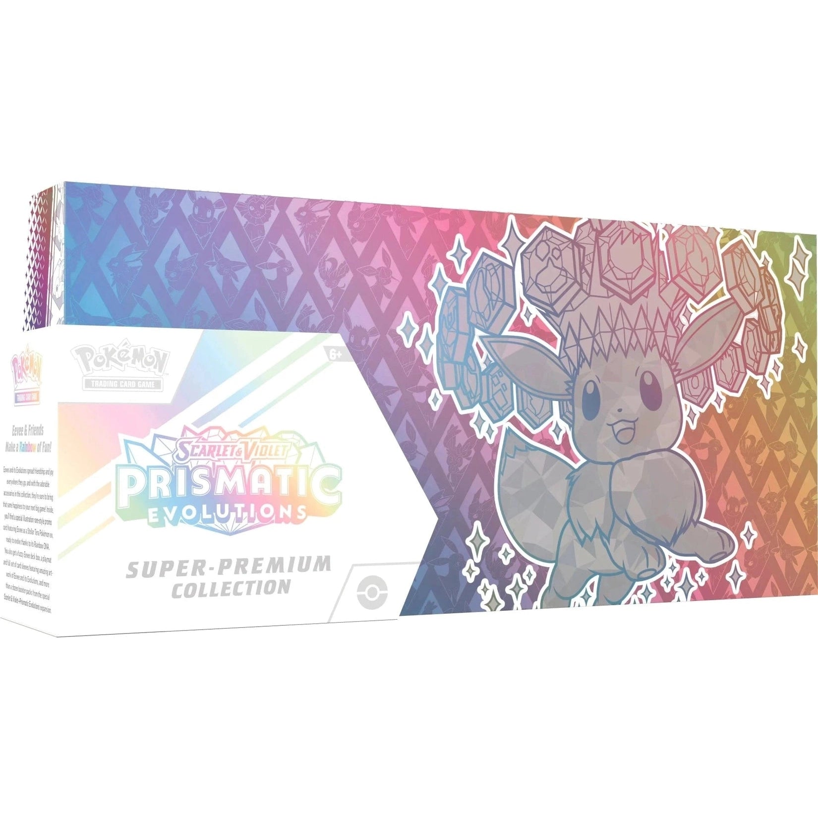 Prismatic Evolutions Super Premium Collection frontside