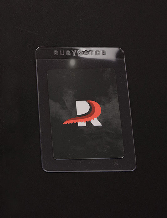 Semi-Rigid Card Holders - RubyGator