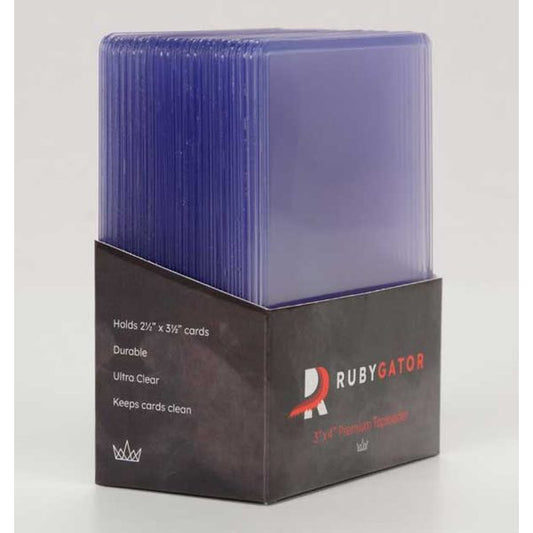 Toploader 3"x4" - Premium edition - RubyGator