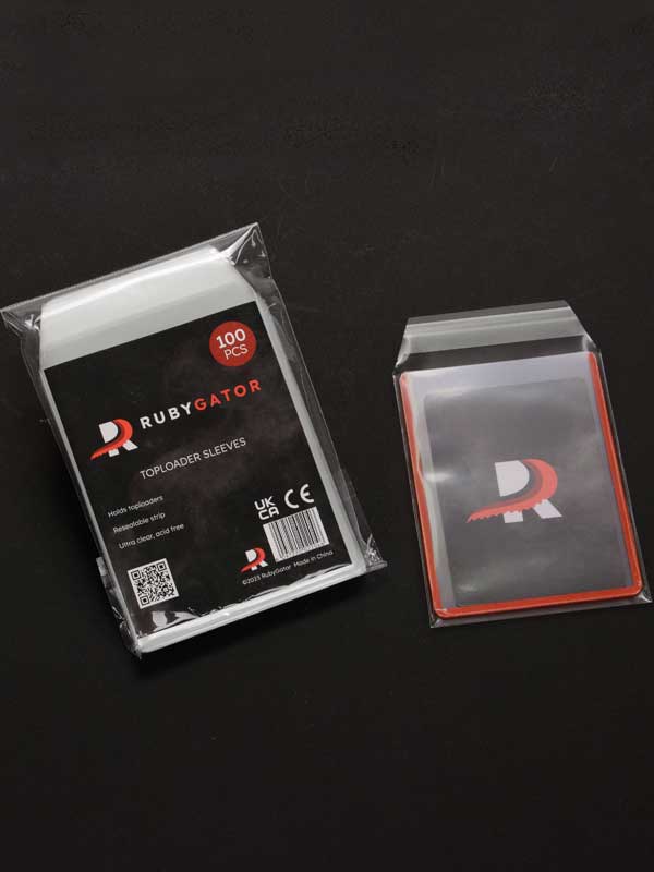 Toploader Sleeves - RubyGator