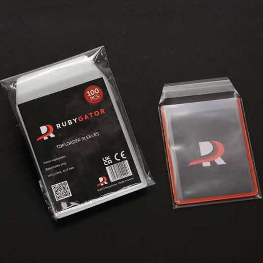 Toploader Sleeves - RubyGator