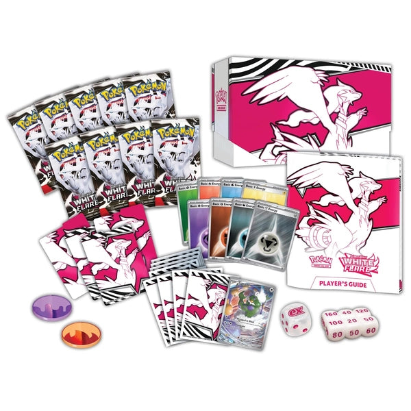 White Flare Elite Trainer Box Contents