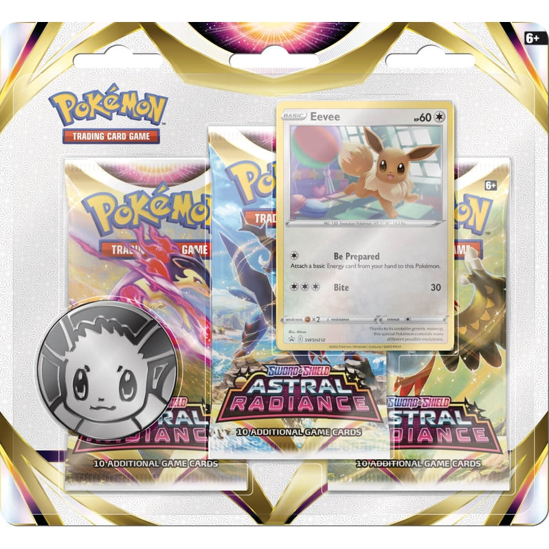 Astral Radiance Eevee 3-Pack Blister