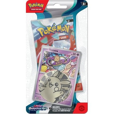 Pokemon - Scarlet & Violet Paradox Rift Checklane Blister Sinistea
