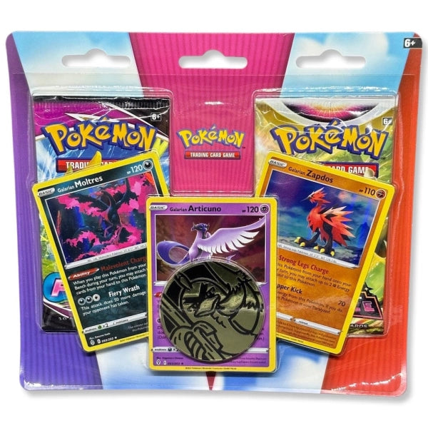 Enhanced 2-Pack Blister: Galarian Birds (Fusion Strike & Astral Radiance) - RubyGator Enhanced 2-Pack Blister: Galarian Birds (Fusion Strike & Astral Radiance) - RubyGator