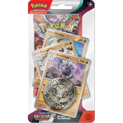 Pokemon - Scarlet & Violet Obsidian Flames Premium Checklane Blister Annihilape