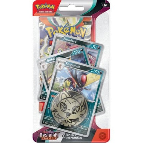 Pokemon - Scarlet & Violet Obsidian Flames Premium Checklane Blister Kingambit