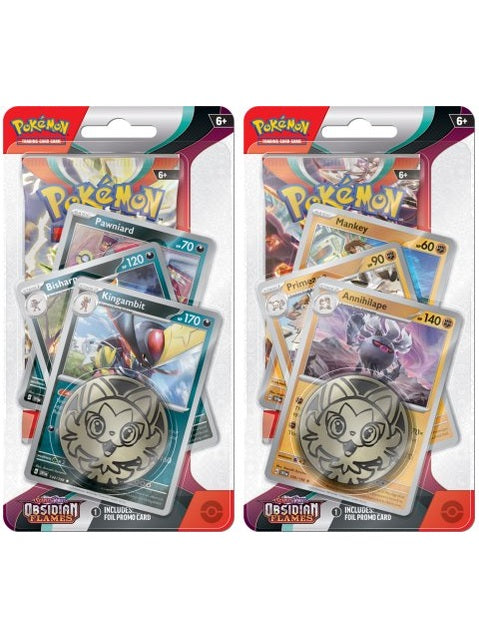 Pokemon - Scarlet & Violet Obsidian Flames Premium Checklane Blister (set van 2)