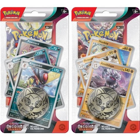 Pokemon - Scarlet & Violet Obsidian Flames Premium Checklane Blister (set van 2)