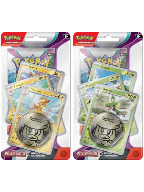 Paldea Evolved Premium Checklane Blister Set