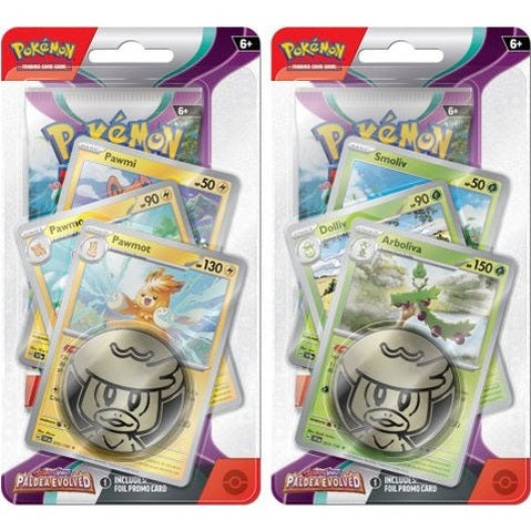 Paldea Evolved Premium Checklane Blister Set