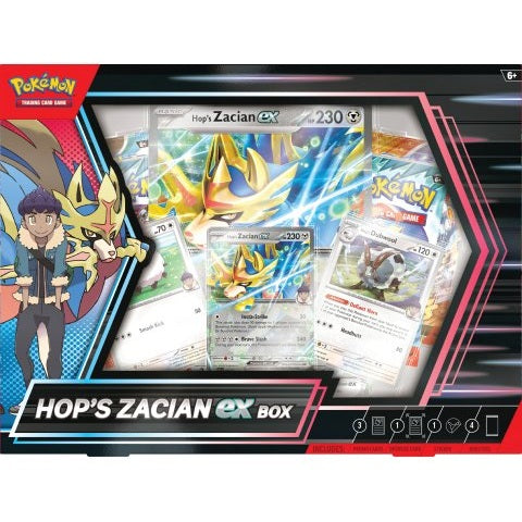 Hop's Zacian EX Box frontx